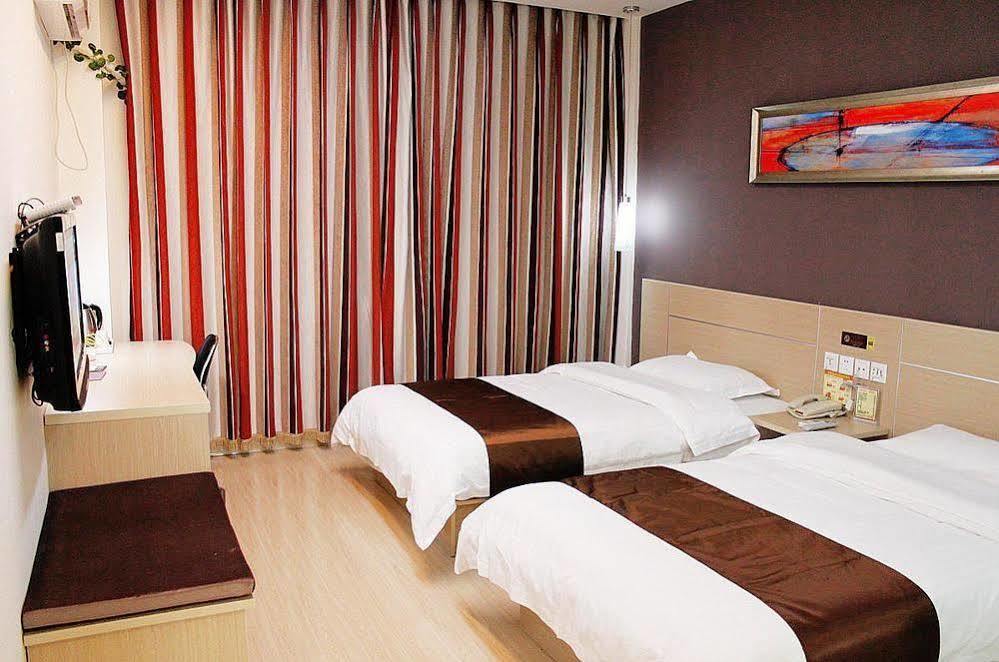 Thank Inn Chain Hotel Jiangsu Yangzhou Wenchang Pavilion Exterior foto